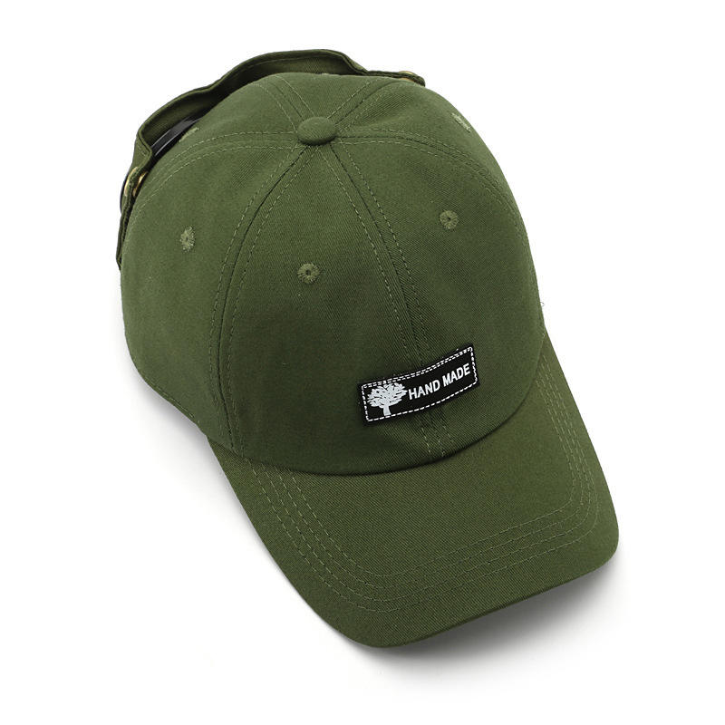 Trendy Ins Korean Aviator Hat Unisex Sporty Sunglasses Sunshade Baseball Cap Street 100% Cotton Common 6-Panel All-match Spring