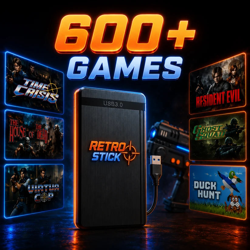 ✨ Retro Arcade Gaming Console