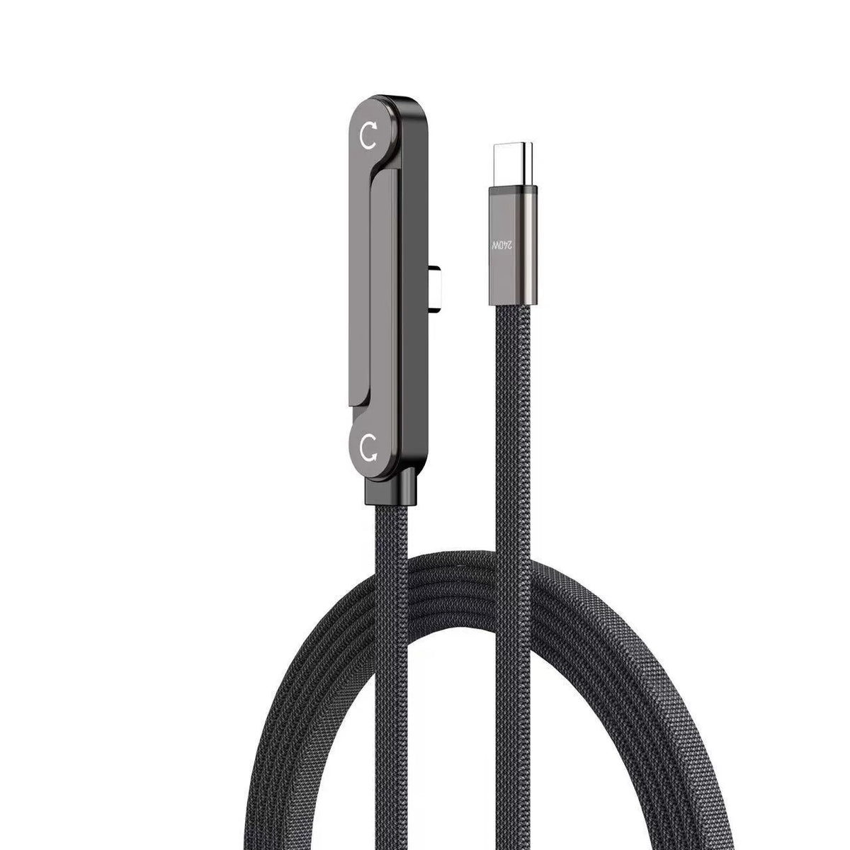 Limited Time: 30% OFF 🔥New 240W Charging Cable with Fold‑Out Phone Stand