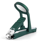 Stainless Steel Magnifying Glass for the Elderly Special Anti-splash Special Thick Hard Nail Clippers