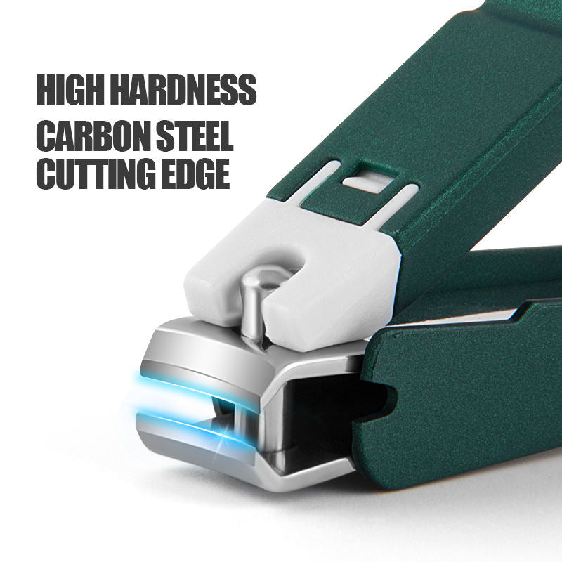 Stainless Steel Magnifying Glass for the Elderly Special Anti-splash Special Thick Hard Nail Clippers
