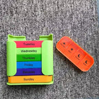 Limited Time: 30% OFF 🔥Portable 7-Day Medicine Box - 28 Compartments Custom Food-Grade Plastic Weekly Pill Storage Box