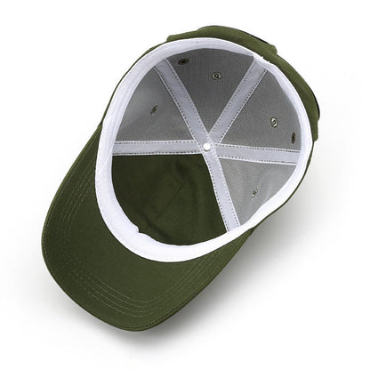 Trendy Ins Korean Aviator Hat Unisex Sporty Sunglasses Sunshade Baseball Cap Street 100% Cotton Common 6-Panel All-match Spring