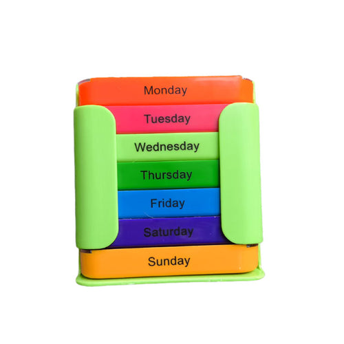 Limited Time: 30% OFF 🔥Portable 7-Day Medicine Box - 28 Compartments Custom Food-Grade Plastic Weekly Pill Storage Box