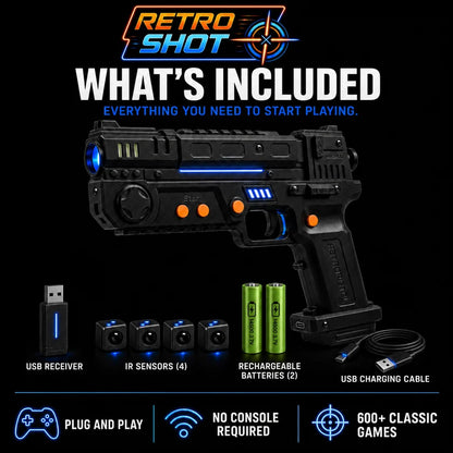 ✨ Retro Arcade Gaming Console