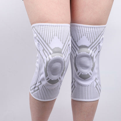 Compression Knob‑Style Knee Brace Professional Sports Knee Support Spring Reinforcement Knee Sleeve