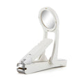 Stainless Steel Magnifying Glass for the Elderly Special Anti-splash Special Thick Hard Nail Clippers