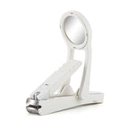 Stainless Steel Magnifying Glass for the Elderly Special Anti-splash Special Thick Hard Nail Clippers