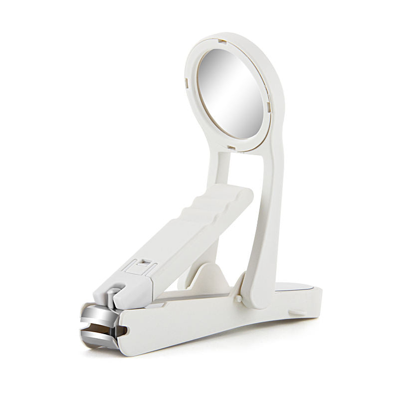 Stainless Steel Magnifying Glass for the Elderly Special Anti-splash Special Thick Hard Nail Clippers