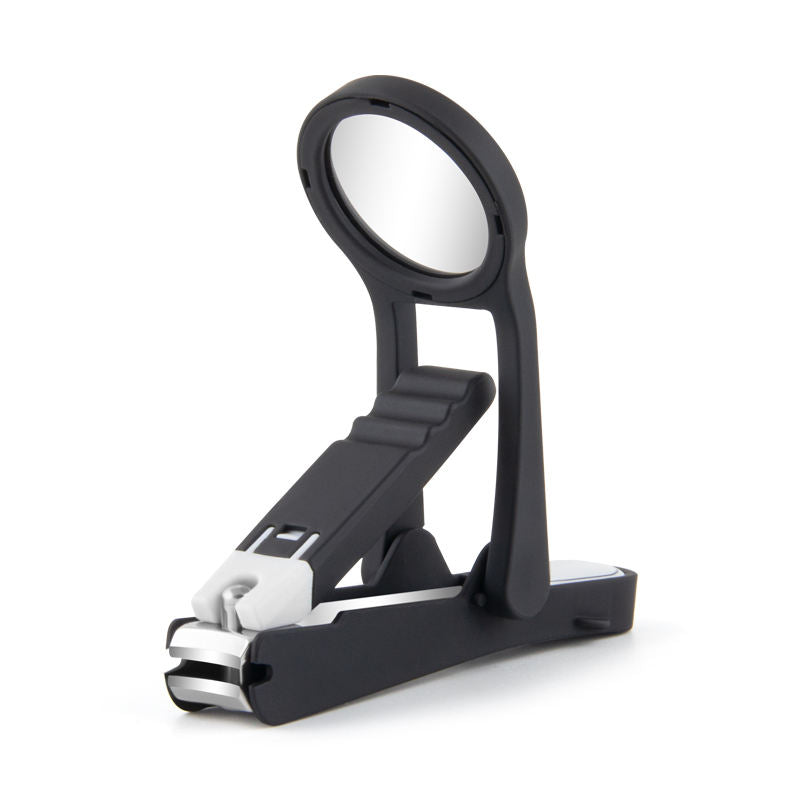 Stainless Steel Magnifying Glass for the Elderly Special Anti-splash Special Thick Hard Nail Clippers