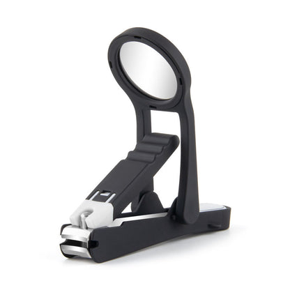 Stainless Steel Magnifying Glass for the Elderly Special Anti-splash Special Thick Hard Nail Clippers