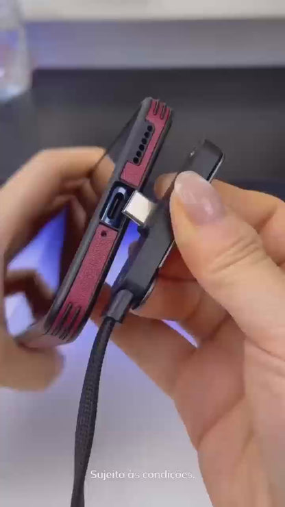 Limited Time: 30% OFF 🔥New 240W Charging Cable with Fold‑Out Phone Stand